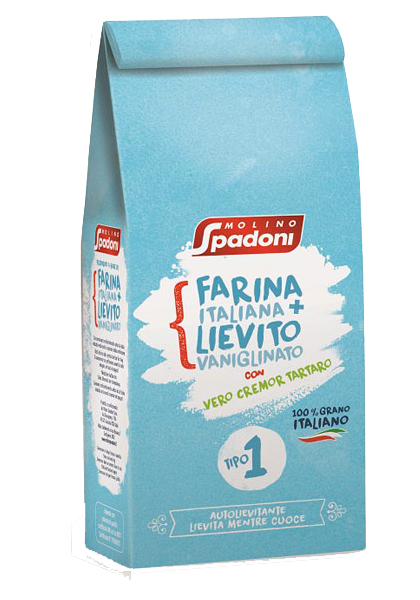 farina italiana tipo 1 con lievito vanigliato