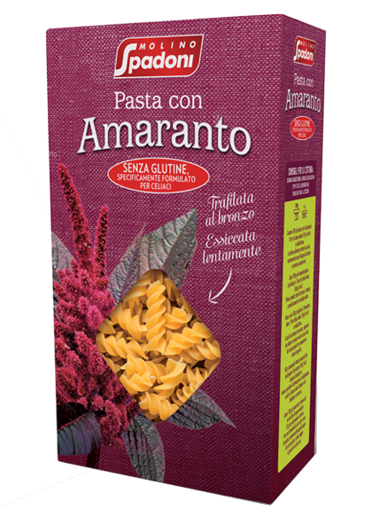 Fusilli con amaranto Molino Spadoni