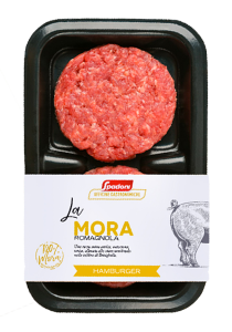 Mora Romagnola hamburgers