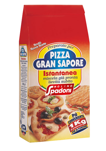 molino spadoni preparato gran sapore per pizza