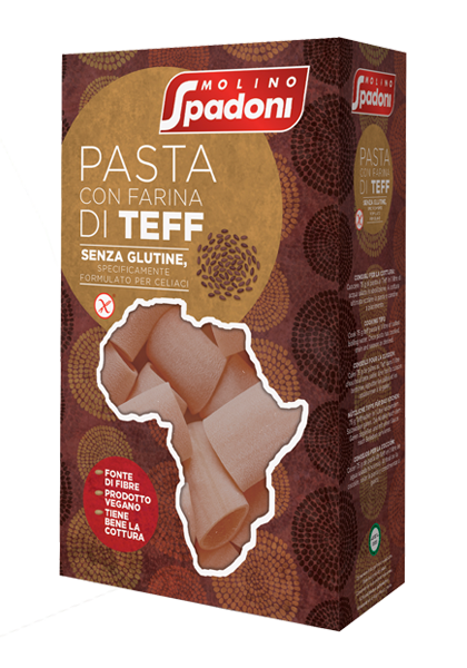 Paccheri al teff Molino Spadoni