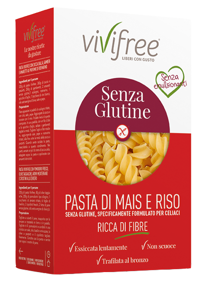 pasta di mais e riso vivifree