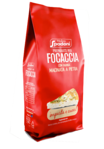 Mix to prepare focaccia flatbread