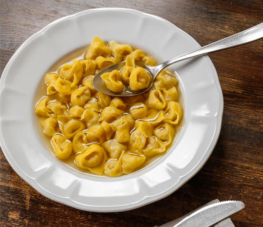 Tortellini in Brodo Molino Spadoni