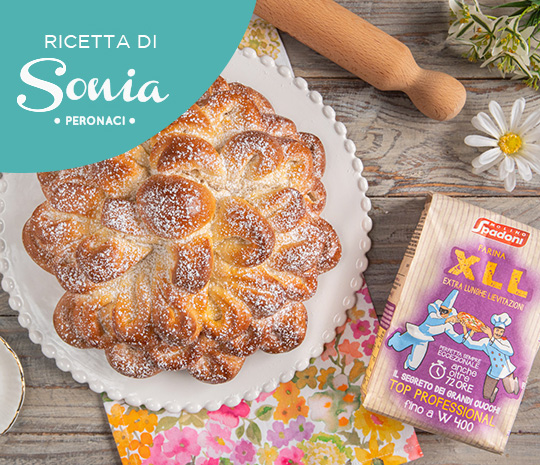 Ricetta Sonia Peronaci Fior di brioche Molino Spadoni